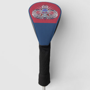 im Flugzeug Abteilung "Spiked Skull" Div Colors Golf Headcover