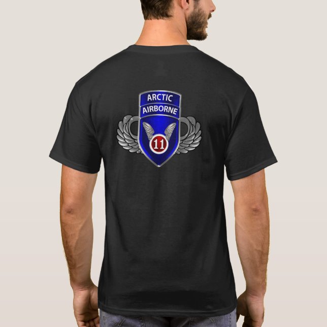 im Flugzeug Abteilung T-Shirt (Rückseite)