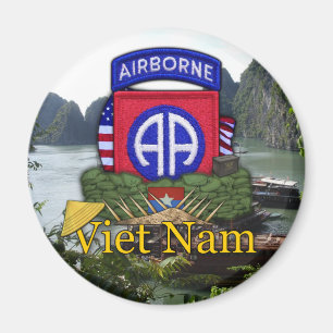 im Flugzeug Abteilung vietnam vc rvn vets Magnet
