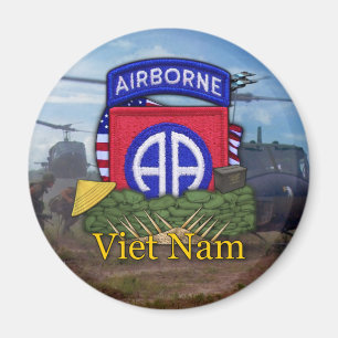 im Flugzeug Abteilung vietnam Veteranen Magne Magnet
