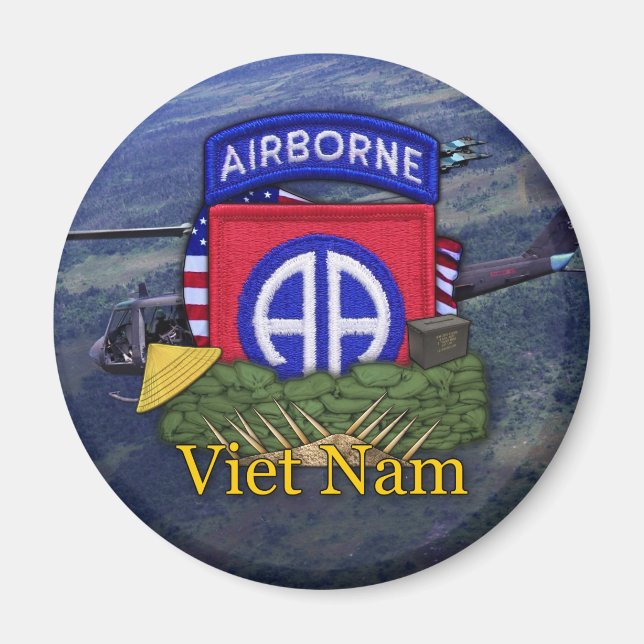 im Flugzeug Abteilung vietnam Veteranen Magne Magnet (Vorne)