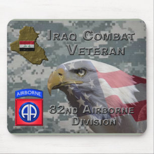 im Flugzeug Div Irak-Kampfveteran Mousepad