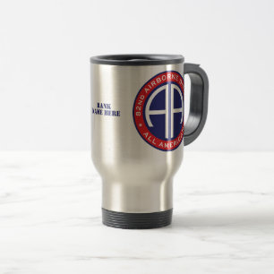 im Flugzeug Division All American Personalizable Reisebecher