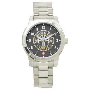 im Flugzeug Division Ranger Stainless Steel Armbanduhr