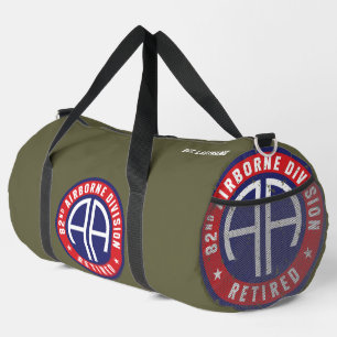 im Flugzeug Division "Remüde" Custom Duffle Bag