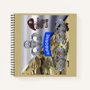 Im Flugzeug Flüge - nie vergeben verdient Notizbuch