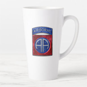 im Flugzeug Fort Bragg White Latte Tasse