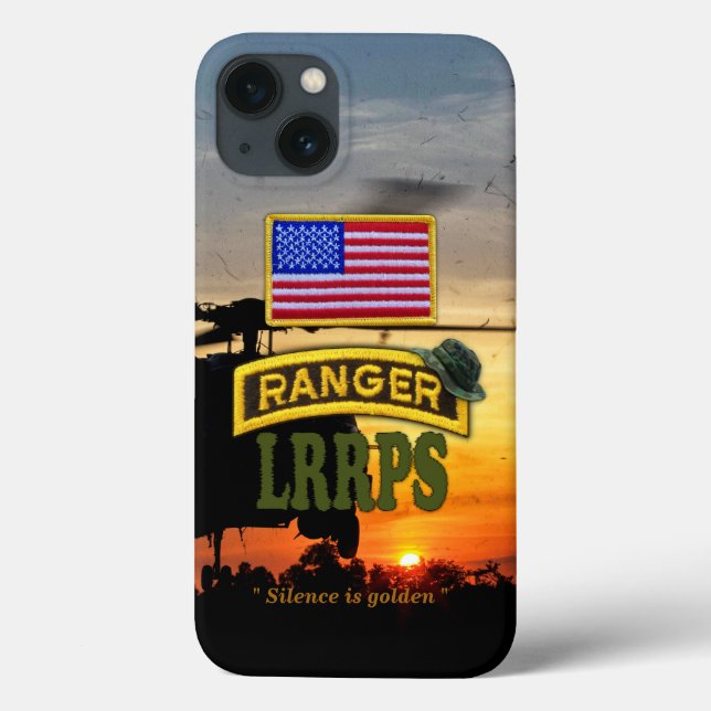 Im Flugzeug Ranger der Armee LRPS Veteranen-Regist Case-Mate iPhone Hülle (Rückseite)