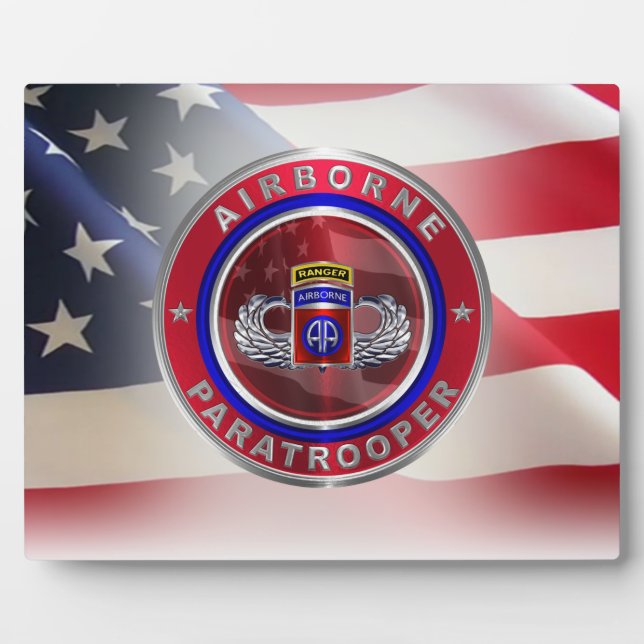 im Flugzeug Ranger im 82. Im Flugzeug Geschäftsber Fotoplatte (Vorderseite)