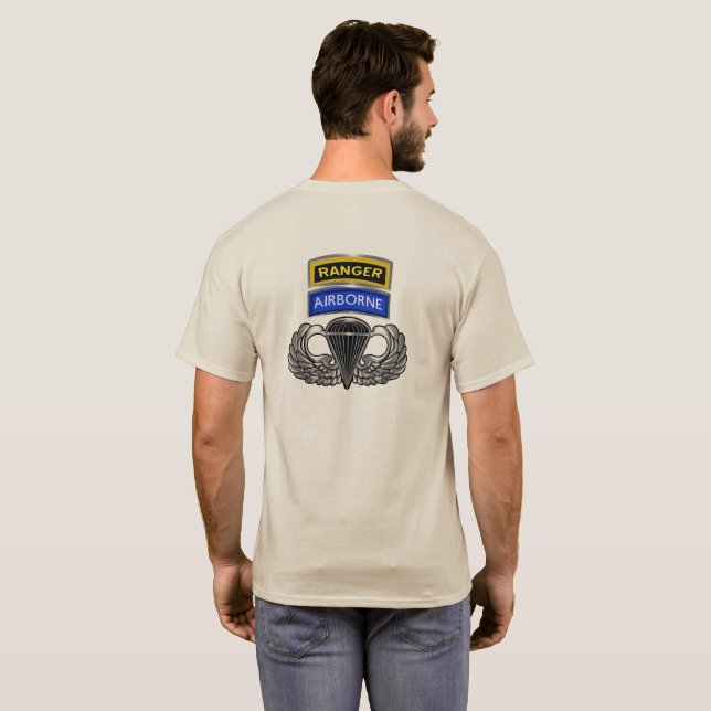 Im Flugzeug Ranger T-Shirt (Schwarz voll)