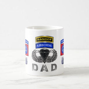 im Flugzeug Vater 82. Ranger Kaffeetasse