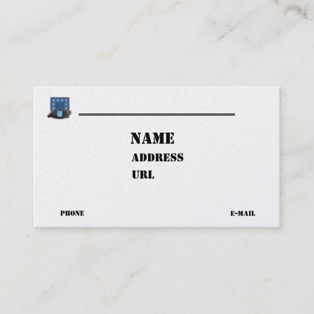 im Flugzeug Veteranen rekrutieren Veteranengeschäf Visitenkarte (Vorderseite)