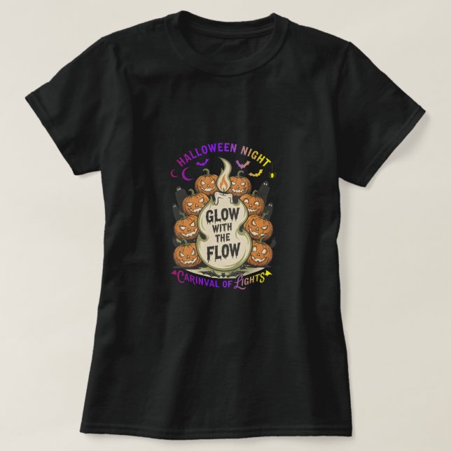 Im Fluss erstrahlen T-Shirt (Design vorne)
