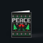 Im Frieden - ich komme in Peace - Paare, die zu Ug Karte<br><div class="desc">Im Frieden - ich komme in Peace Couple,  das zu Weihnachten passt</div>