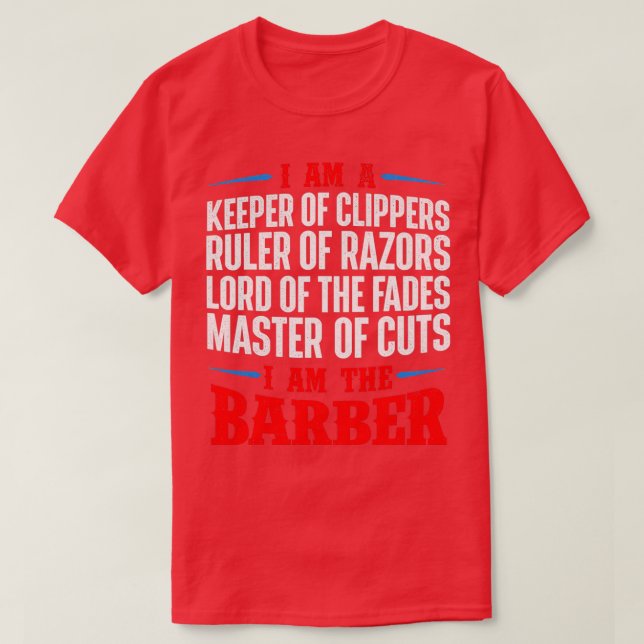 Im Friseursalon T-Shirt (Design vorne)
