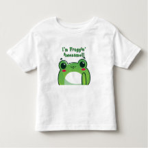 "I'm Froggin' Phantastisch" - niedlicher T - Shirt