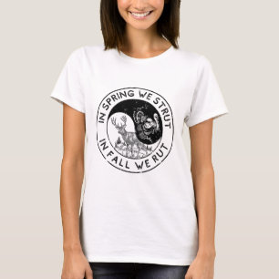 Im Frühling haben wir im Herbst angefangen, saison T-Shirt
