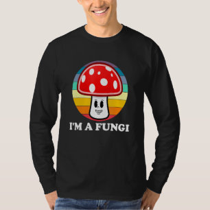 Im Fungi Fun Typ Pun Retro Sun T-Shirt