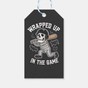 Im Game-BaseballHalloween Geschenkanhänger