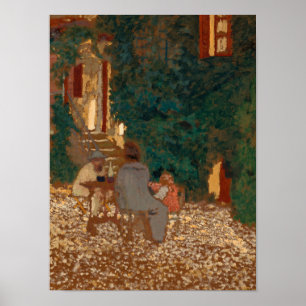 Im Garten, 1898 von Edouard Vuillard Poster