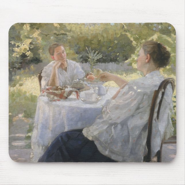 Im Garten 1911 Mousepad (Vorne)