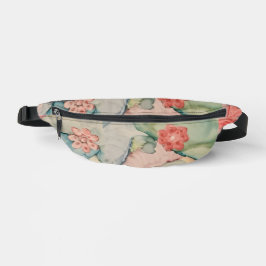 Im Garten 2-seitiger Druck Fanny Pack Bauchtasche