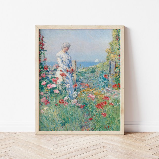Im Garten | Childe Hassam Poster (Von Creator hochgeladen)