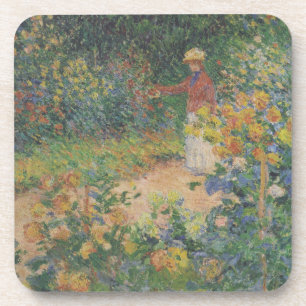 Im Garten - Claude Monet - c1895 Getränkeuntersetzer