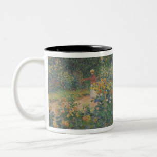 Im Garten - Claude Monet - c1895 Zweifarbige Tasse