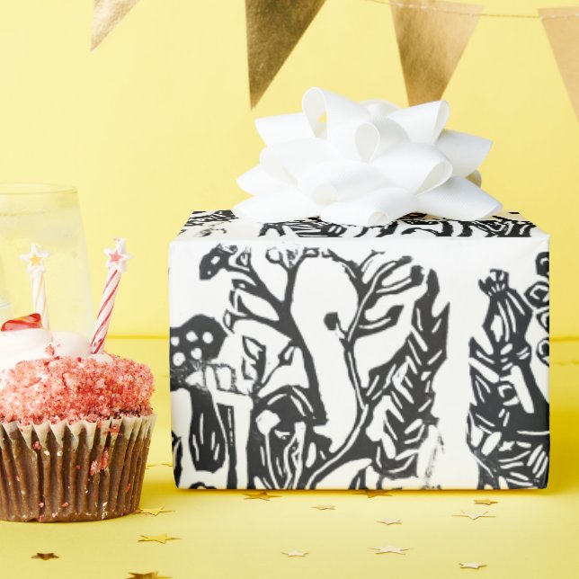 Im Garten Geschenkpapier (Geburtstagsparty)