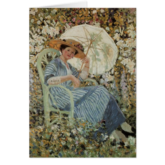 Im Garten, Giverny von Frederick Frieseke (Vorne)