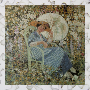 Im Garten, Giverny von Frederick Frieseke Puzzle