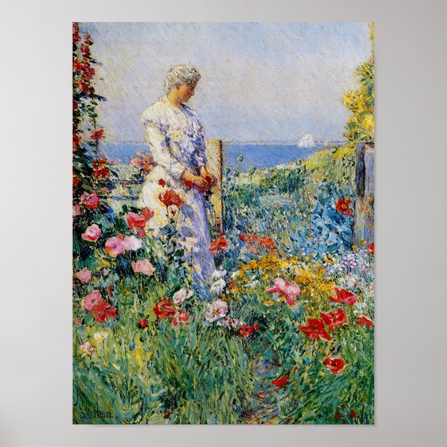 Im Garten Poster (Vorne)