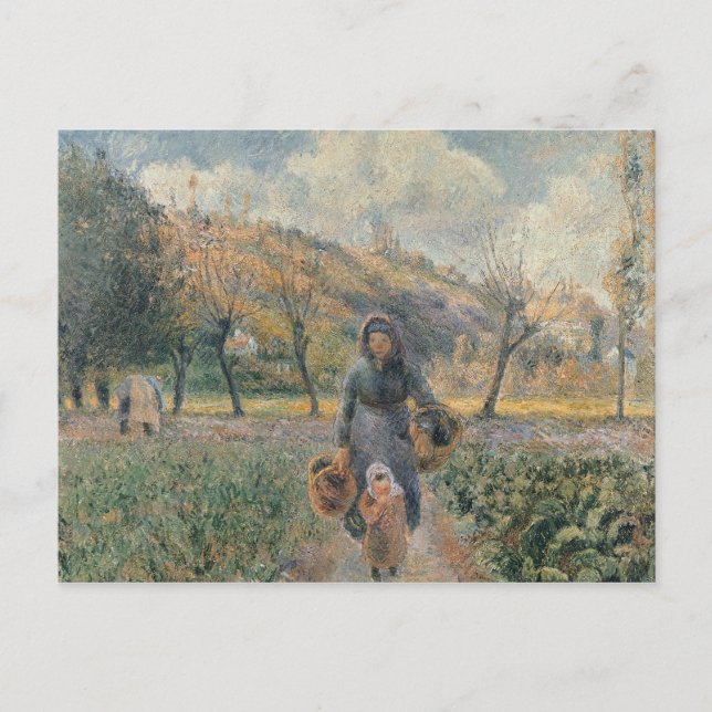 Im Garten Postkarte (Vorderseite)