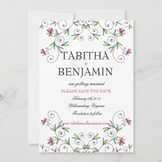 Im Garten - Save the Date