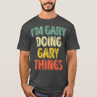 Im Gary Doing Gary Things Personalisiert als Erste T-Shirt