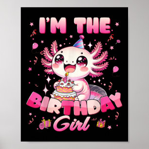 Im Geburtstag Axolotl Familie Matching Party Deko