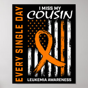 Im Gedächtnis geliebter Geschenke Cousin Leukämie Poster