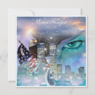 Im Gedächtnis von 911 Tribute Card werden wir nie