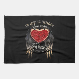 Im Gedächtnis waren Ihre Wünsche bereit Geschirrtuch