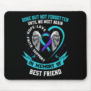 Im Gedenken an die Liebe der besten Freunde Selbst Mousepad