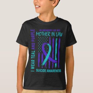 Im Gedenken an die Mutter im Gesetz Selbstmord Bew T-Shirt