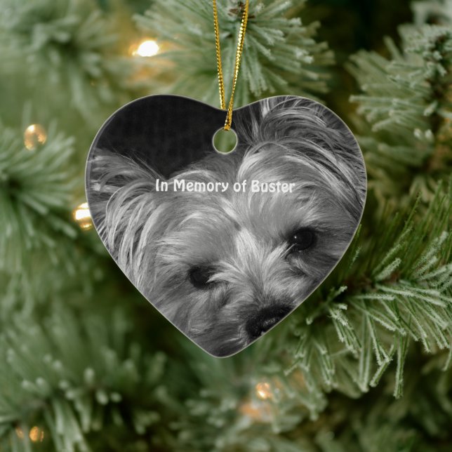 Im Gedenken an die Weihnachtsschmuck des Hundes -  (Baum)