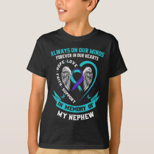 Im Gedenken an meinen Nephew-Selbstmordverhüter T-Shirt