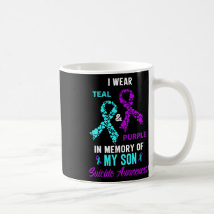 Im Gedenken an meinen Sohn Mama Vater Suizidpräven Kaffeetasse