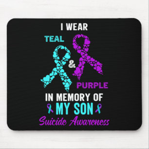 Im Gedenken an meinen Sohn Mama Vater Suizidpräven Mousepad
