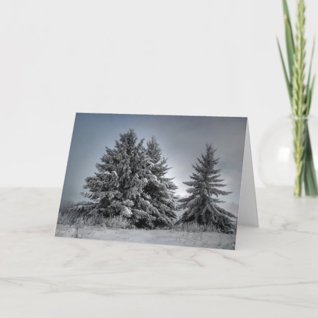 Im Geist des Winters Karte (Vorderseite)