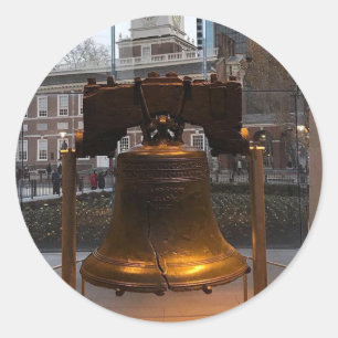 Im Geiste der Freiheit Runder Aufkleber