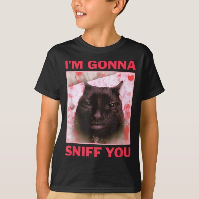 I'm Gonna Sniff You Funny Raunchy Brainrot Meme Ge T-Shirt (Vorderseite)