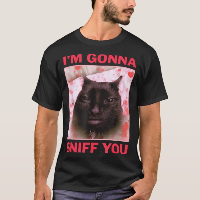 I'm Gonna Sniff You Funny Raunchy Brainrot Meme Ge T-Shirt (Vorderseite)